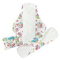 Charlie Banana 3 Feminine Pads Super+ Floralie