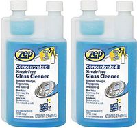Zep Ultra Concentrated Streak-Free Glass Cleaner 32 oz (Pack of 2) - Up to 32 Refills!
