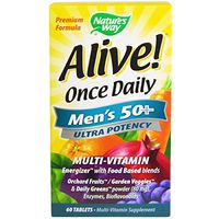 Nature'S Way Alive! Mens 50+ Ultr Vit 60 Tab