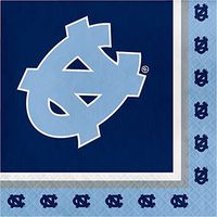 20-Count NCAA Paper Lunch Napkins, North Carolina Tar Heels