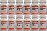 Simethicone 180mg Softgels Anti-Gas Generic for Phazyme Ultra Strength 60 Gelcaps per Bottle Pack of 12 Total 720 Gelcaps by RUGBY LABORATORIES
