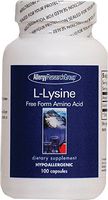 Allergy Research Group - L-Lysine 500 mg 100 caps