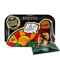 RAW"RAW Brazil" by JBatista Rolling Tray (Small) with Leaf Lock Gear Pouch