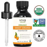 Organic Orange Essential Oil - 100% Pure Cold Pressed Orange Oil, Perfect for DIY Soap Making, Home Cleaning Recipes, Body Oils and Lotions, 1 oz (30 ml)