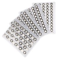 200 Pieces LR44 A76 L1154 AG13 357 SR44 G13 1.5V Alkaline Coin Button Cell Battery