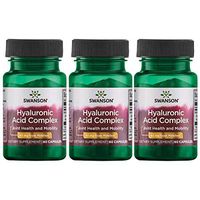 Swanson Hyaluronic Acid Complex 83 mg 60 Caps 3 Pack