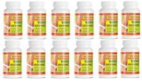 Garcinia Cambogia Extract 1300 Weight Management Contains 60% HCA 12 Bottles