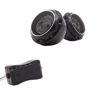 Car Tweeter Speaker Silk Dome Tweeters Audio Component Tweeters Premium Speaker System 1-Inch Tweeter Kit Original Sound Playback Simple to Install