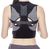 YC° Posture Corrector for Women, Adjustable Back Posture Corrector for Men, Effective Comfortable Best Back Brace for Posture Under Clothes (one Size fits All)