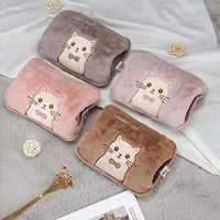 Hot Water Bottle Winter Hand Warmer Reachargeable Safe Hot Water Bag Heating Pad Rechargeable Electric Hot Water Bag Portable Electric Heat Pain Winter Expressive Gift