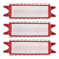 KEEPOW Microfibre Floor Mop Pads Replacement for O-Cedar UltraMax EasyWring Microfiber Flat Spin Mop Pack of 3