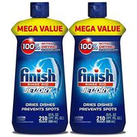 Finish Jet-Dry Rinse Aid, 23oz, Dishwasher Rinse Agent & Drying Agent, Count of 2