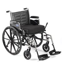 Bariatric Wheelchair - Heavy Duty with Desk Length Arms & Swingaway Footrests - 450lb Capacity - Invacare Tracer IV - Size 22 x 18
