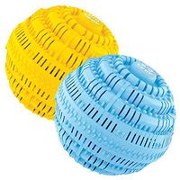 BIO CERA Green Eco-Friendly Laundry Ball Reusable 4 Years(1100 Times) Washes (Yellow and Blue, Set of Double)- Chemical Free, Detergent Replacement
