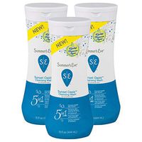Summer's Eve Cleansing Wash | Sunset Oasis | Gynecologist Tested | 15 fl oz | Pack of 3