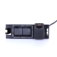 Navinio Rear View Back Up Reverse Parking Camera in License Plate Lighting Night Version (NTSC) for Tucson/IX 35/Tucson/Tucson IX35/Tucson IX/TL MK3 2004-2017 (Model B= Clip Style)