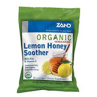 Zand Organic HerbaLozenge Lemon Honey Soother 18ct
