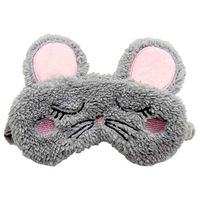 Zoylink Sleep Mask Cute Cartoon Mouse Sleep Eyeshade Eye Sleep Cover for Home Travel