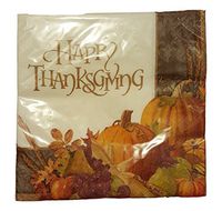 November Harvest Happy Thanksgiving Luncheon Napkins 16ct.