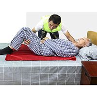 FUSHDIA Bed Positioning Transfer Sheet,Durable Lifting Sling Pad,Lightweight Transfer Board to Turning Hemiplegia,Stoke,Bedridden Patients in Bed(Blue,FYH191) (43.3" x 23.6"(110 * 60cm))