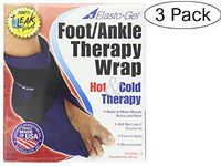 Elasto Gel Hot/Cold Wrap,Foot and Ankle Wrap (Thrее Расk)