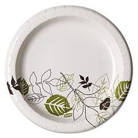 Dixie UX9PATHPK Pathways Soak-Proof Shield Mediumweight Paper Plates, 8 1/2-Inch, Pathway, 125/Pack