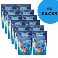 Restful Sleep Gummies with Melatonin 5mg by Restorz | Natural 5mg Melatonin Gummies Supplement to Combat Insomnia | Aids Relaxation and Healthy Sleep Cycle ● Tasty Strawberry Flavor ● 168 Gummies
