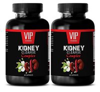 Cleanse Supplements - Kidney Cleanse Complex - Blood Pressure Health - 2 Bottles 120 Capsules