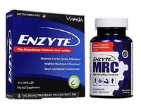 Enzyte® & Enzyte MRC® Men's Wellness Combo with Asian Ginseng, Ginkgo Biloba, Grape Seed Extract, Horny Goat Weed, Fenugreek, Rhodiola, Vitamin D3-1 Month Supply Each (1)