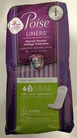 Poise Very Light Absorbency Long Length Liners - 24 CT