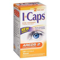 Icaps Areds 2 Eye Vitamin & Mineral - 120 Softgels, Pack of 3