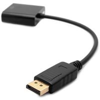 Display Port DP To VGA Adapter Converter For PC Laptop Notebook Computer