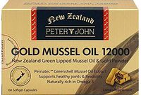 Joint-Health Supplement Gold Mussel Oil 12000 60capsule NZ Green_Lipped_Mussel Extract (1 Pack)