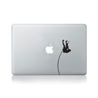 Pole Vaulter Vinyl MacBook Decal/Laptop Decal - Fits MacBook Air (11/13), MacBook Pro (13/15), MacBook Pro Retina (13/15) and MacBook Retina (12)