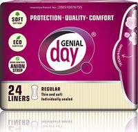 GENIAL DAY Feminine Liners withanion Strip 24 Piece, 0.02 Pound