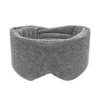 Adjustable Cotton Sleep Eye Mask Light Blocking Sleep Mask,Best Travel Sleep Mask Grey