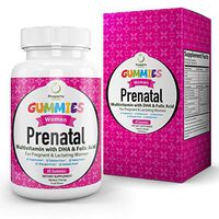 Prenatal Gummies by Prosperity Health ®| Banana Orange Flavor Gummies | Gluten Free, Allergen Free, Gelatin Free & Dairy Free, Vegetarian, Pre Natal Gummy 60 Count (20 Day Supply)