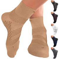 TechWare Pro Ankle Brace Compression Socks - Plantar Fasciitis Pain Relief Sock