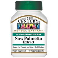 21st Century, Saw Palmetto Extract, 60 Veggie Caps