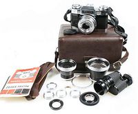 ZEISS IKON CONTAFLEX Super BC Outfit W/Carl ZEISS 8X30 B