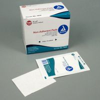 Non-Adherent Pad, 3" X 4", Sterile, 100 Per Box