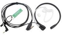 SUNDELY Throat Vibration Mic Earpiece/Headset VOX/PTT for Oregon Scientific Radio Walkie Talkie TP-329 TP380-Y TP-391 TP-393 2.5mm 1-pin Jack