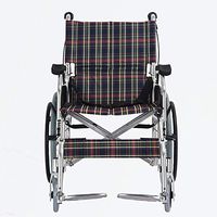 Wheelchair Medical Equipment Folding Lightweight Elderly Elderly, Portable Travel Car Aluminum Alloy, Suitable for Disabled People Wide for Adults Elderly