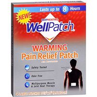 WellPatch Deep Heating Warming Patch - 4 ct, Pack of 4