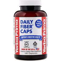 Yerba Prima Daily Fiber Formula, 180 Capsules, 1 Pack