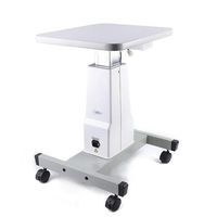 DONNGYZ Electric Lifting Optical Optometry Motorized Instrument Adjustable Mobile Table 40x48cm Optometrist Elevating Work Table Equipment AC Motor(US Stock)