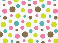 Chocolate & Aqua Blue Geo Tiles Art DIY Crafts Tissue Paper for Gift Wrapping 20"X30" 5 Sheets