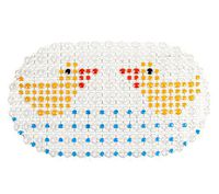 EUBUY Cartoon Colorful PVC Non Slip Bath Mat Home Bathroom Shower Bathtub Floor Safety Massage Mat Pad (Duck)