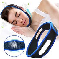 Chin Strap for CPAP Users Anti Snoring Chin Strap for Men and Women, Effective Snore Solution Device for Snoring Relief, Average Size