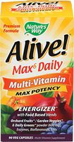 Nature's Way, Multivitamin Max Potency Alive, 90 Veggie Capsules